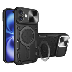 Husa iPhone 16 Techsuit CamGuard Pro, negru