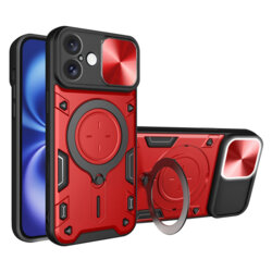 Husa iPhone 16 Techsuit CamGuard Pro, rosu