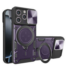 Husa iPhone 16 Pro Techsuit CamGuard Pro, mov