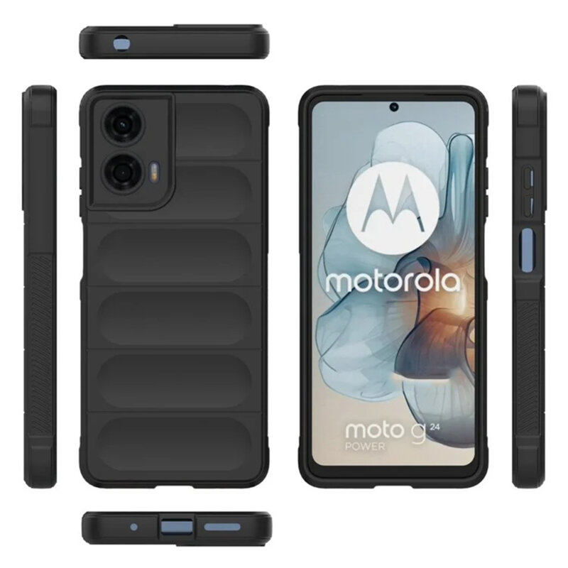 Husa Motorola Moto G24 Techsuit Magic Shield, negru