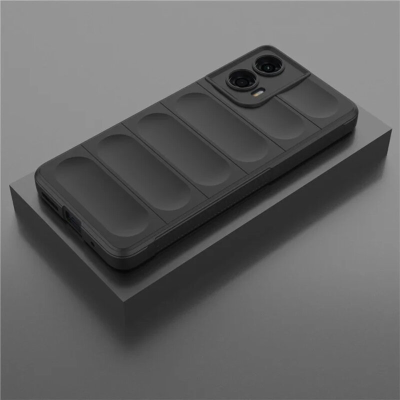 Husa Motorola Moto G04 Techsuit Magic Shield, negru