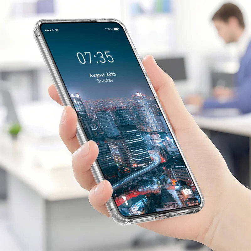 Husa Samsung Galaxy S25 Edge Techsuit MagSafe Pro, transparenta