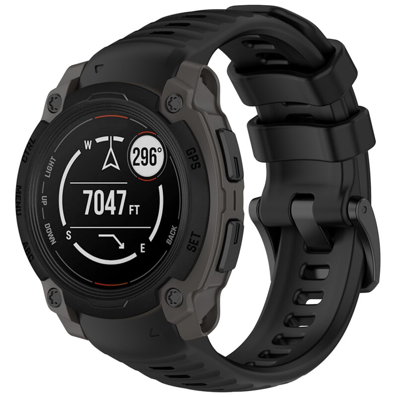 Curea Garmin Instinct E 45mm Techsuit, negru, W076