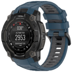 Curea Garmin Instinct 3 50mm Solar Techsuit, bleumarin, W077