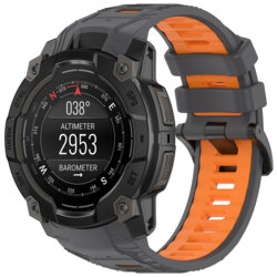 Curea Garmin Instinct 3 50mm Solar Techsuit, portocaliu, W077