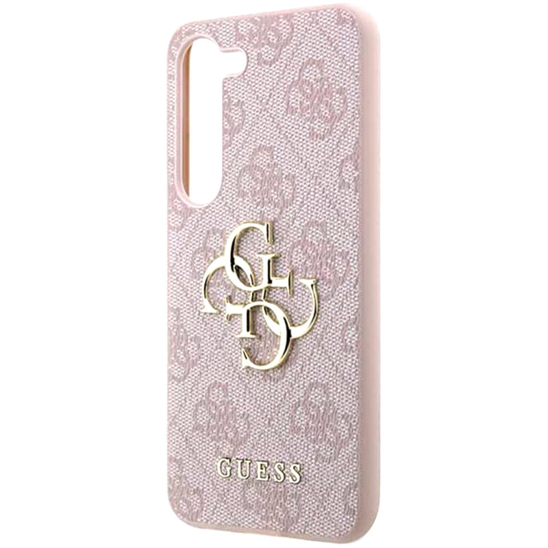 Husa originala Guess Samsung Galaxy A55 5G Hardcase 4G Big Metal Logo, roz, GUHCSA554GMGPI