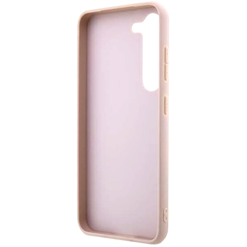 Husa originala Guess Samsung Galaxy A55 5G Hardcase 4G Big Metal Logo, roz, GUHCSA554GMGPI