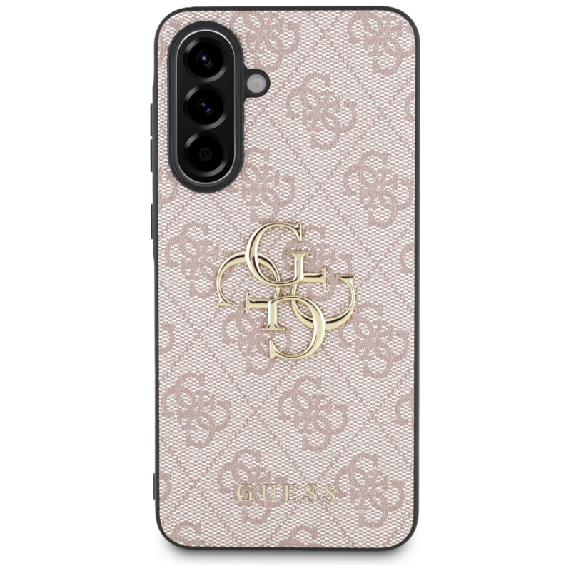 Husa originala Guess Samsung Galaxy A36 5G Hardcase 4G Big Logo, roz, GUHCSA364GMGPI