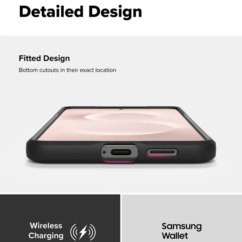 Husa Samsung Galaxy S25 Edge Ringke Onyx Design, camuflaj