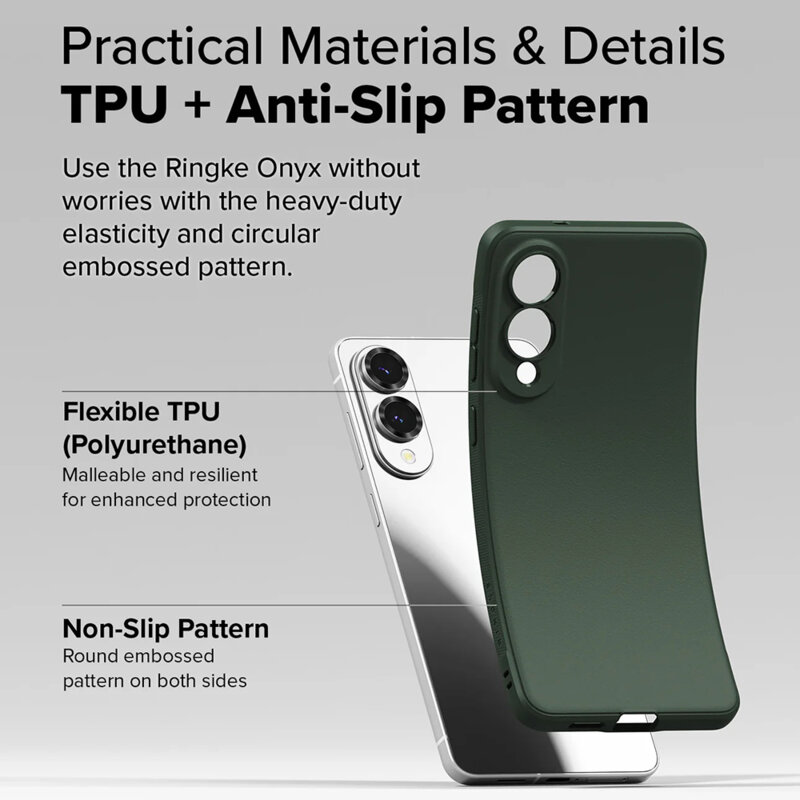 Husa Samsung Galaxy S25 Edge Ringke Onyx, verde