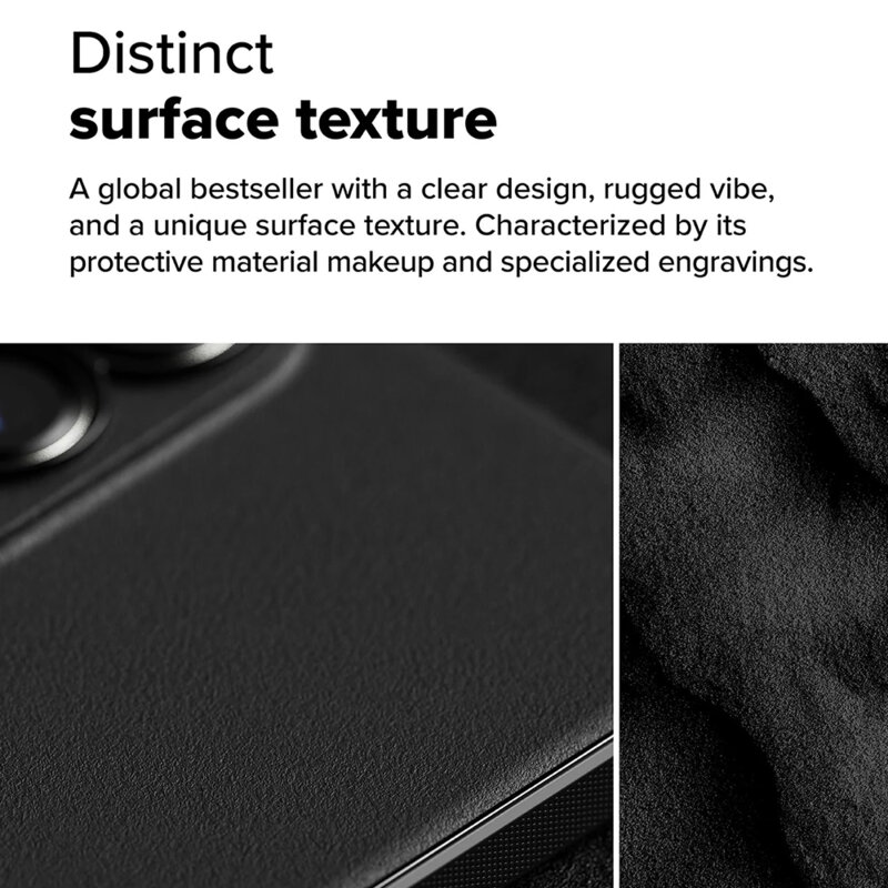 Husa Samsung Galaxy S25 Edge Ringke Onyx, negru