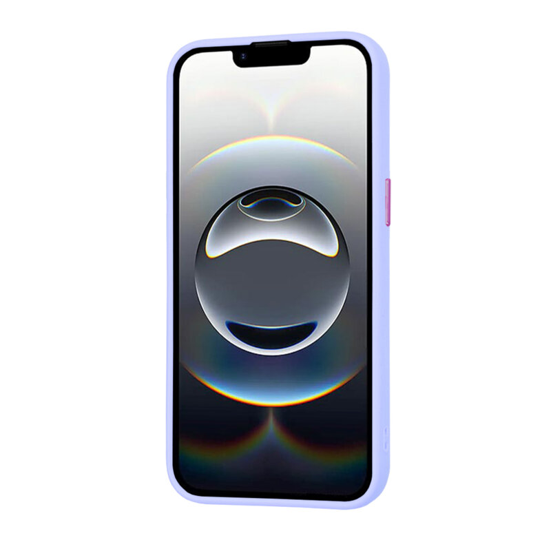 Husa iPhone 16e Techsuit HaloFrost Series, mov deschis