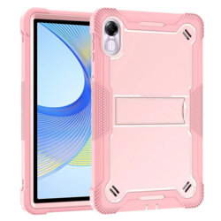 [Pachet 360°] Husa + folie sticla Honor Pad X8 Pro Techsuit Rugged TabShell, roz