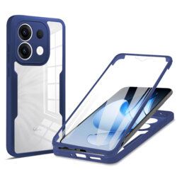 Husa 360° Oppo Reno13 Techsuit ColorVerse, albastru