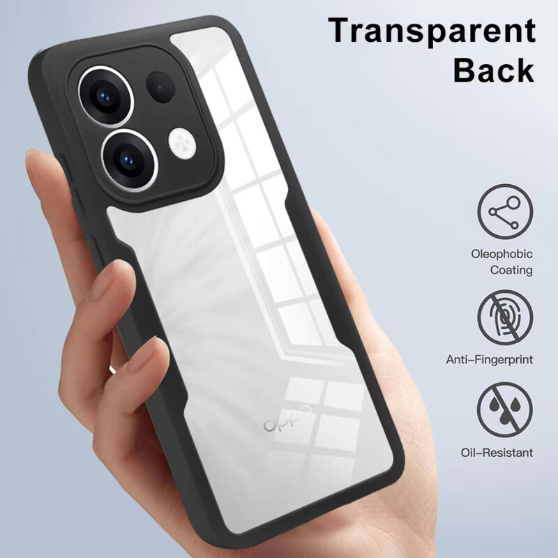 Husa 360° Oppo Reno13 Techsuit ColorVerse, albastru