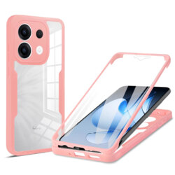Husa 360° Oppo Reno13 Techsuit ColorVerse, roz