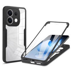 Husa 360° Oppo Reno13 Techsuit ColorVerse, negru