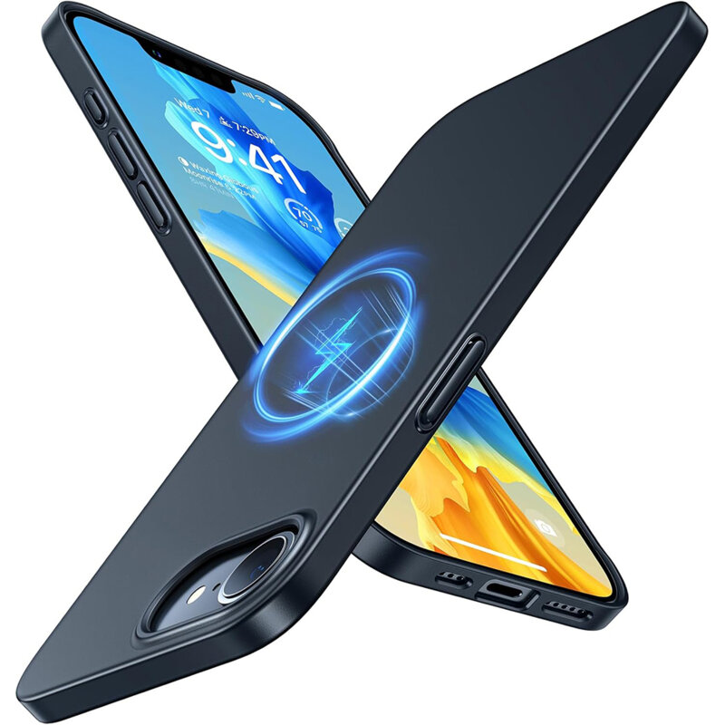 Husa iPhone 16e Torras OriginFit-Mag Series, negru