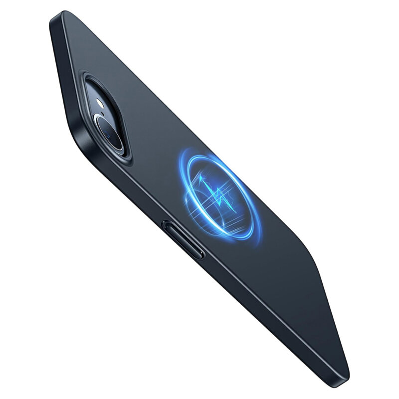 Husa iPhone 16e Torras OriginFit-Mag Series, negru