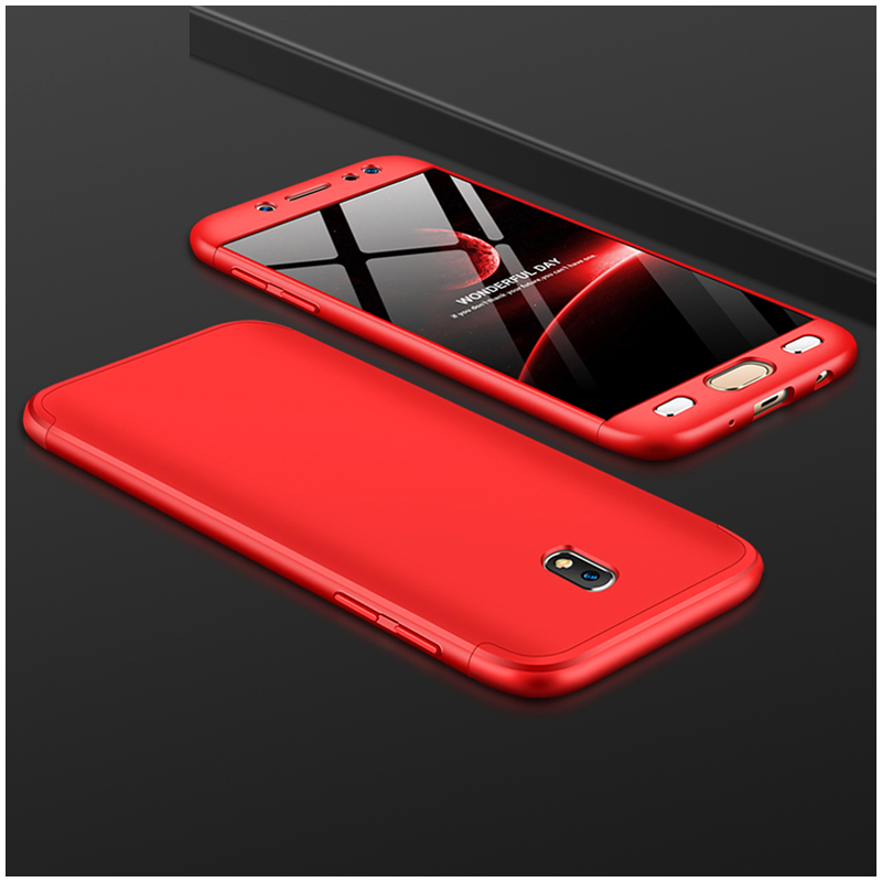 Husa Samsung Galaxy J5 2017 J530, Galaxy J5 Pro 2017 GKK 360 Full Cover Rosu