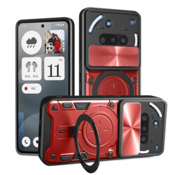 Husa Nothing Phone (3a) Techsuit CamGuard Pro, rosu