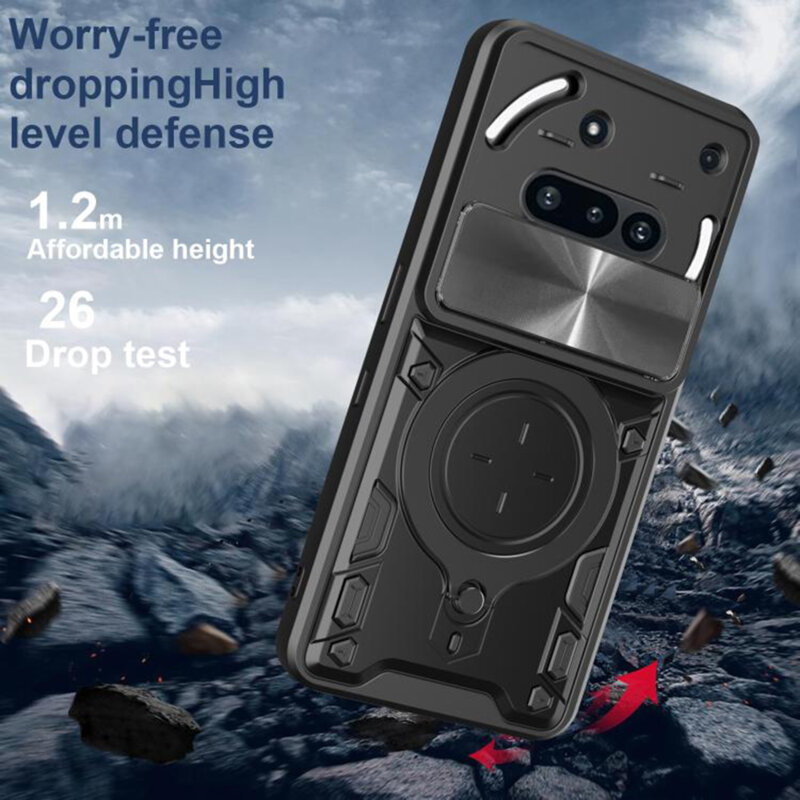 Husa Nothing Phone (3a) Techsuit CamGuard Pro, mov