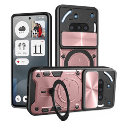 Husa Nothing Phone (3a) Techsuit CamGuard Pro, roz auriu