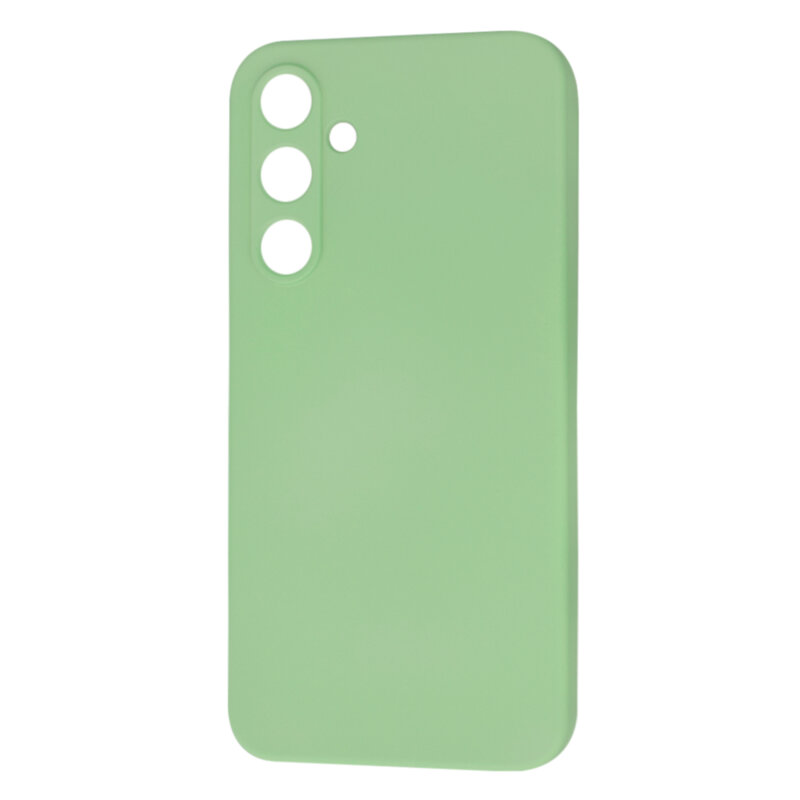 Husa silicon Samsung Galaxy A55 5G Techsuit SoftFlex, verde deschis