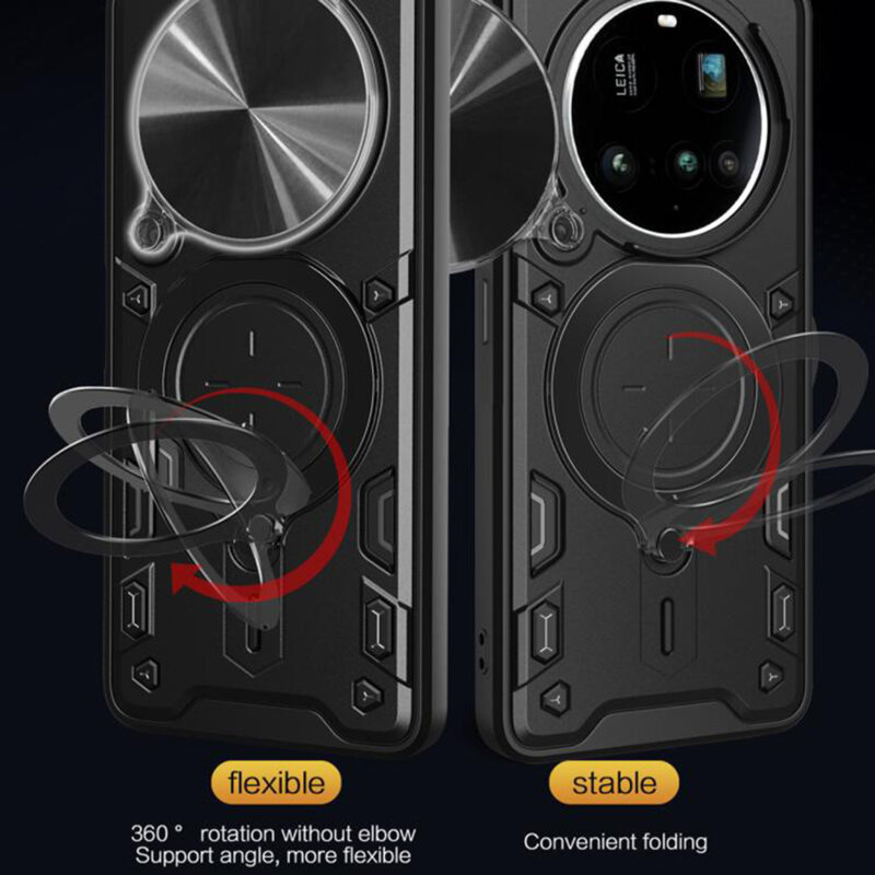 Husa Nothing Phone (3a) Pro Techsuit CamGuard Pro, negru