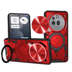 Husa Nothing Phone (3a) Pro Techsuit CamGuard Pro, rosu