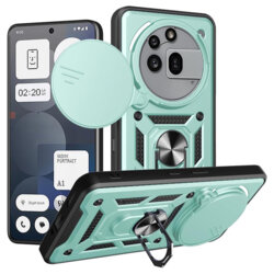 Husa Nothing Phone (3a) Pro protectie camera Techsuit CamShield Series, verde