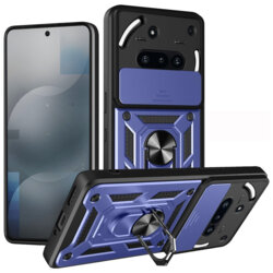 Husa Nothing Phone (3a) protectie camera Techsuit CamShield Series, albastru