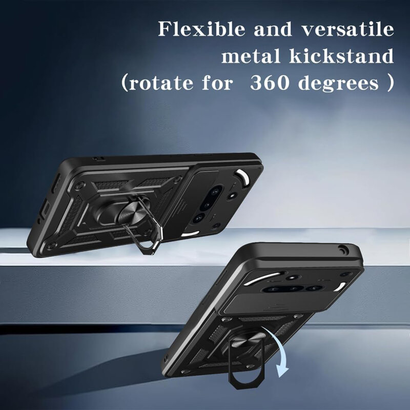 Husa Nothing Phone (3a) protectie camera Techsuit CamShield Series, roz