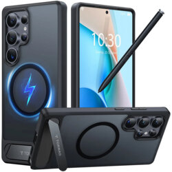 Husa Samsung Galaxy S25 Ultra Torras Pstand, negru
