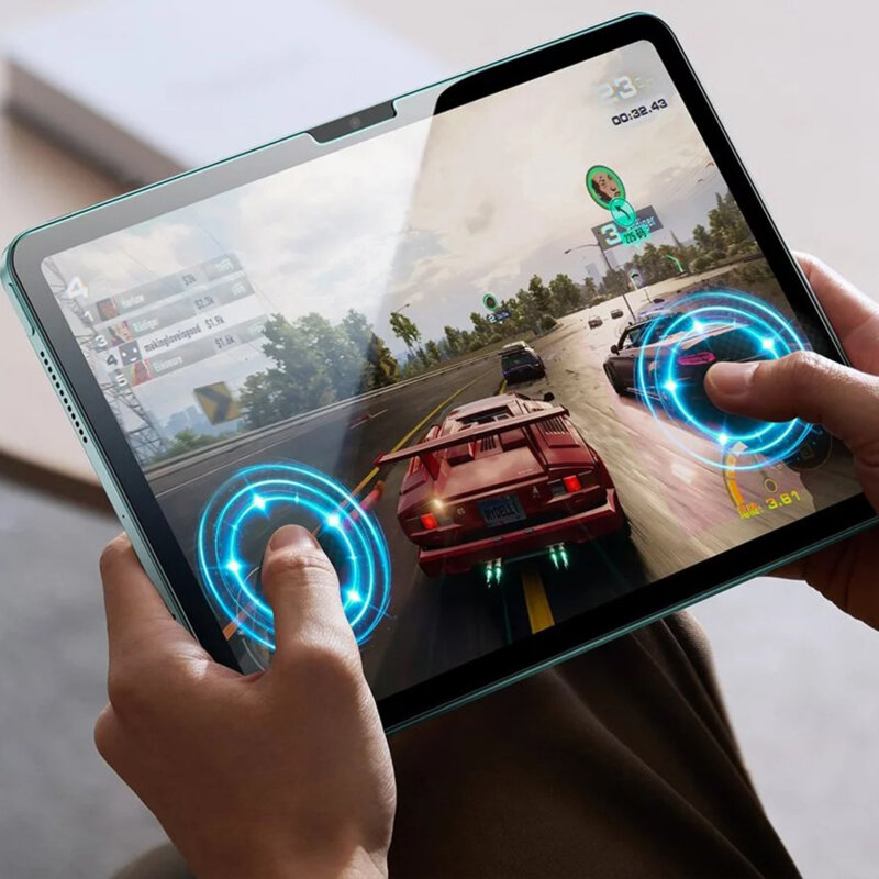 [Pachet 2x] Folie sticla iPad Air 13 (2024) ESR Tempered Glass Screen Protector UltraFit Tray, transparenta