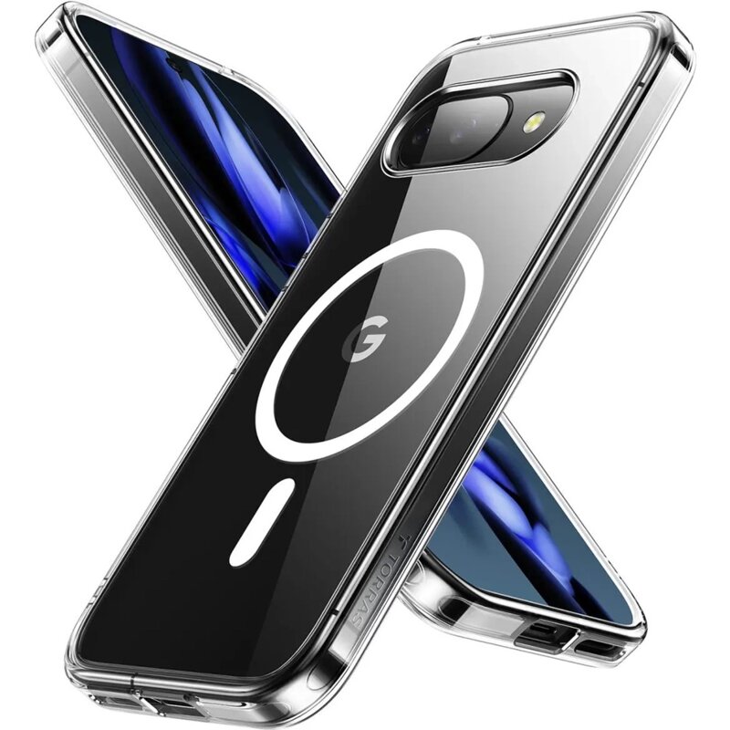 Husa Google Pixel 9a Torras Diamond MagSafe Series, transparenta