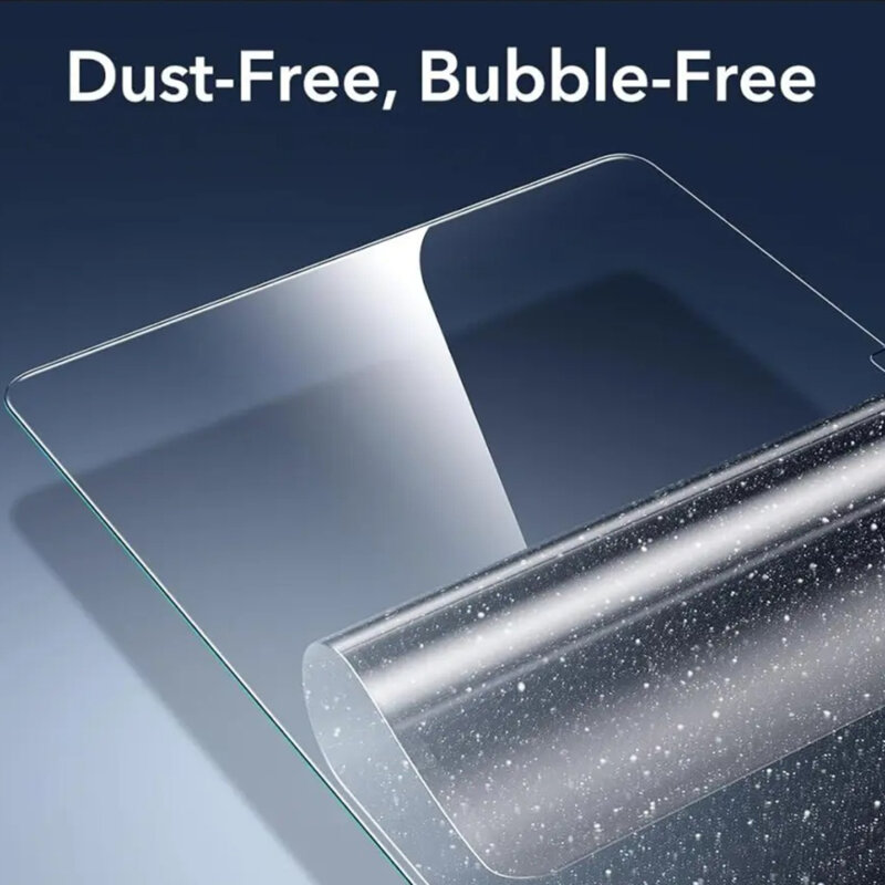 [Pachet 2x] Folie sticla iPad 11 (2025) ESR Armorite Screen Protector UltraFit Tray, transparenta