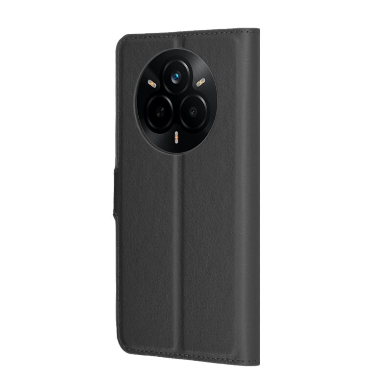 Husa Realme 14 Pro Techsuit Leather Folio, negru