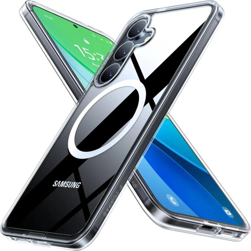 Husa Samsung Galaxy S25 Plus Torras Guardian Magnetic Series, transparenta