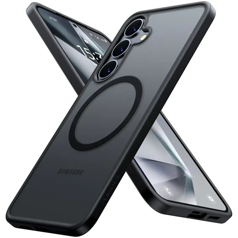Husa Samsung Galaxy S25 Plus Torras Guardian Magnetic Series, negru