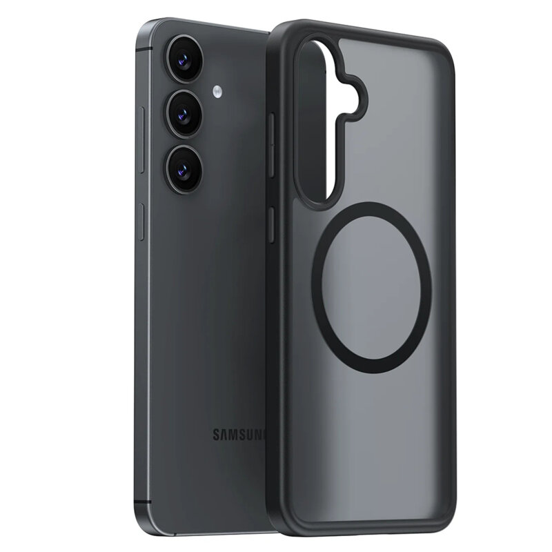 Husa Samsung Galaxy S25 Plus Torras Guardian Magnetic Series, negru