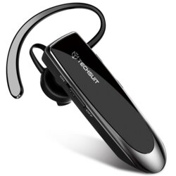 Casca Bluetooth 5.0. HandsFree wireless Techsuit UrbanEar CB1, negru