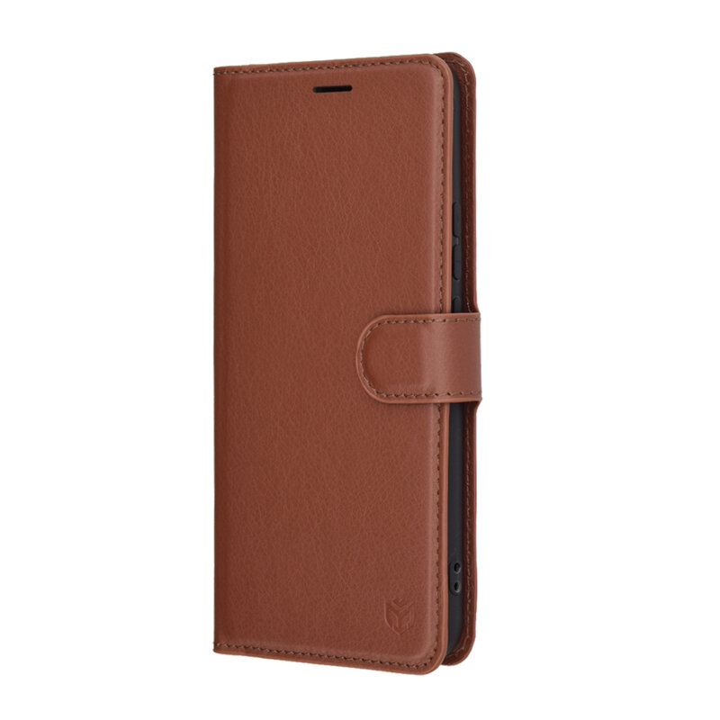 Husa Realme 14 Pro+ Techsuit Leather Folio, maro