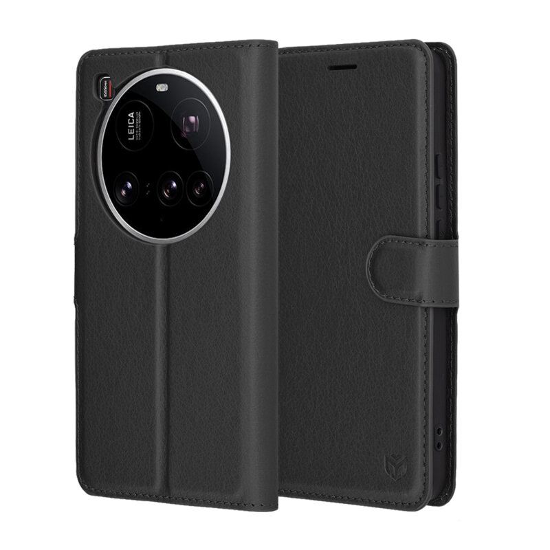 Husa Xiaomi 15 Ultra Techsuit Leather Folio, negru