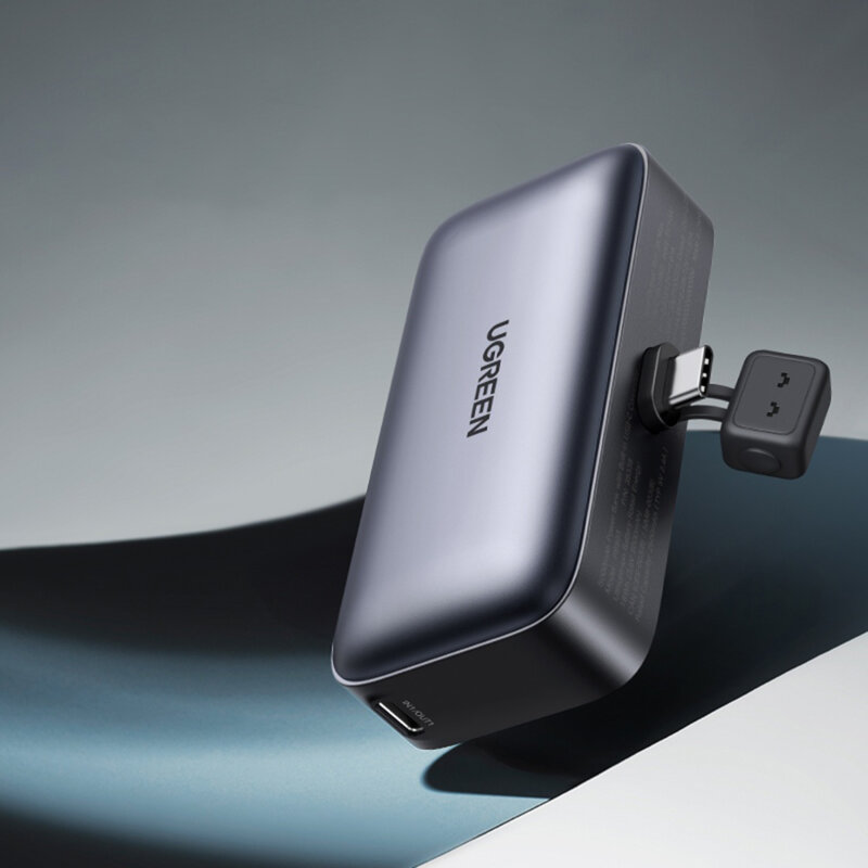 Baterie externa telefon Type-C 5000mAh Ugreen, gri, 35338