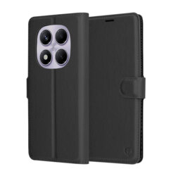 Husa Xiaomi Redmi Note 14 Pro 4G Techsuit Leather Folio, negru