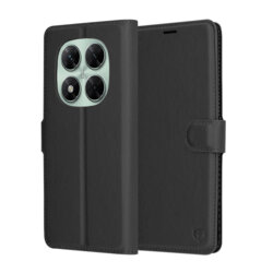 Husa Xiaomi Poco X7 Techsuit Leather Folio, negru
