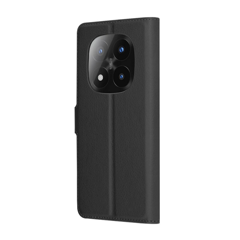 Husa Xiaomi Redmi Note 14 Pro+ 5G Techsuit Leather Folio, negru