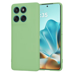 Husa silicon Motorola Edge 60 Fusion Techsuit SoftFlex, verde deschis