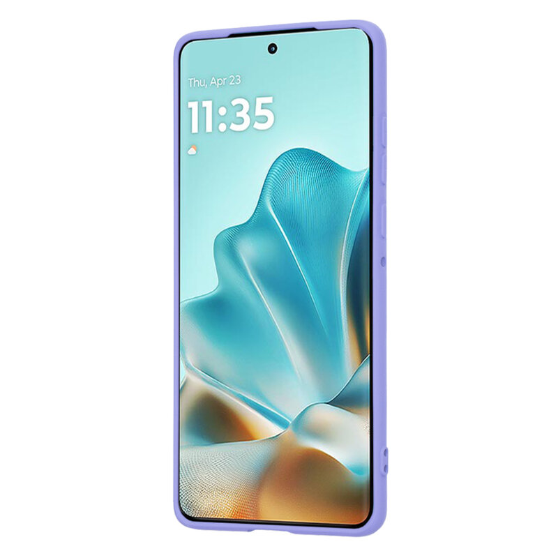 Husa silicon Motorola Edge 60 Fusion Techsuit SoftFlex, violet